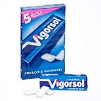 Vigorsol Original Gomma da Masticare, Menta - Confezione da