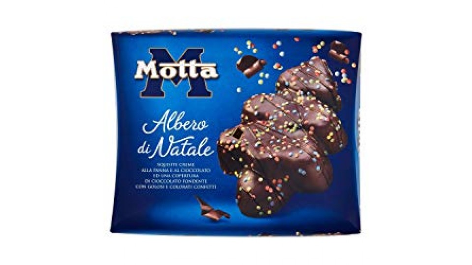 ALBERO DI NATALE Dolce Ricoperto di Cioccolato Fondente