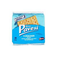 Gran Pavesi - Cracker a Ridotto Contenuto di Sale, 18 Porzioni