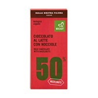Cioccolato al latte con nocciole 50% cacao - Filiera
