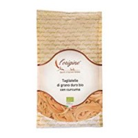 Tagliatelle di grano duro con curcuma