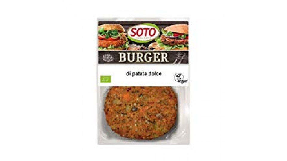 Burger di patata dolce