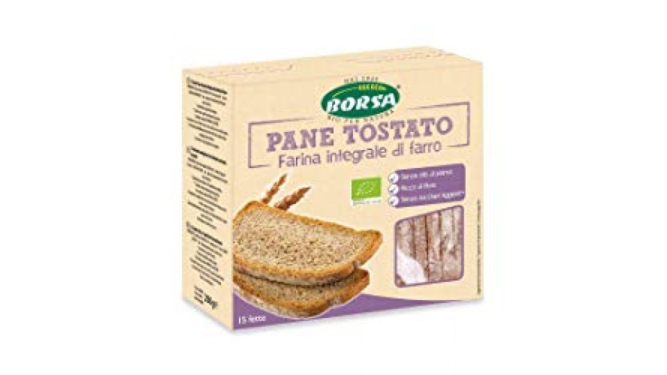Pane Tostato di Farina Integrale di Farro