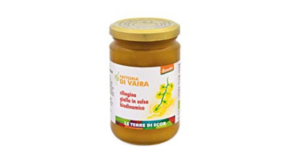 Pomodoro ciliegino giallo in salsa - Filiera