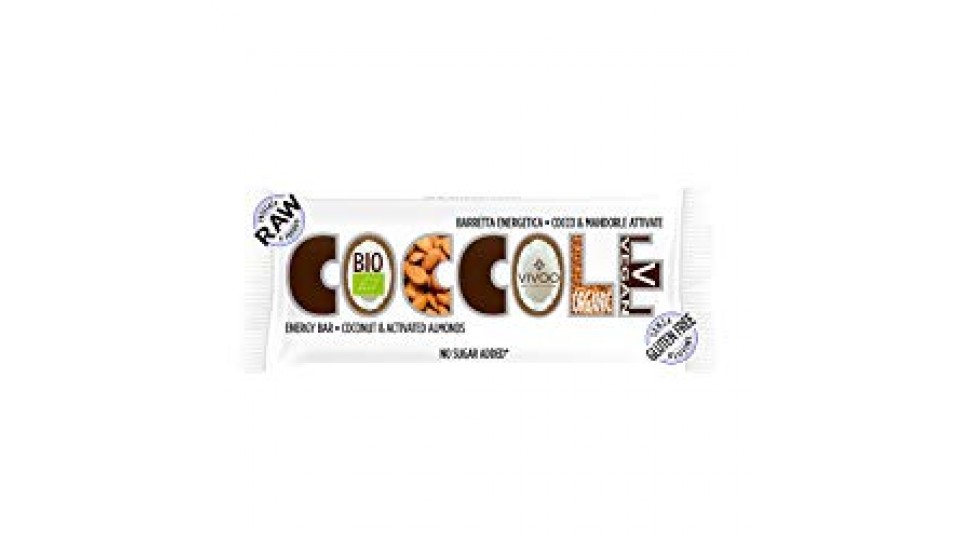 COCCOLE - Barretta energetica - cocco & mandorle attivate