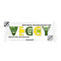 VEGGY - Barretta energetica - Erba di grano e Erba d'orzo al limone