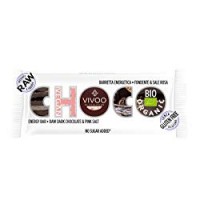 CHOCO - Barretta energetica - Fondente e Sale Rosa\n