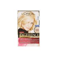 L'Oréal Paris Excellence Crema Colorante Triplo Trattamento Avanzato, 01 Biondo Ultra Chiaro Naturale