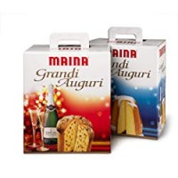 Maina Grandi Auguri STRENNA PANETTONE CLASSICO E SPUMANTE Gancia