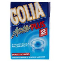 Golia Active Plus Caramella Dura, Gusto Mentolo Eucaliptolo