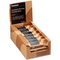 Marchio Amazon - Solimo Barrette proteiche al caramello (24 barrette)