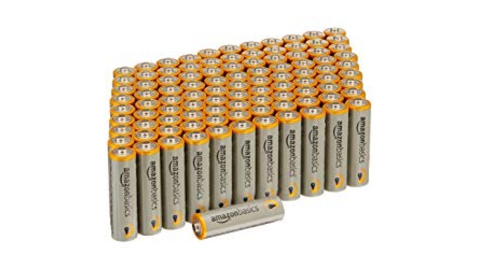 AmazonBasics - Pile Stilo Alcaline AA Performance, confezione da 100