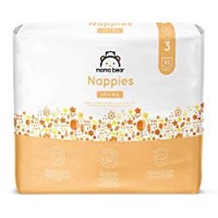 Marchio Amazon- Mama Bear Pannolini ultra-asciutto Taglia 3 (4-9 kg) - con canali d'aria- 184 pannolini (2 confezioni da 92 pannolini)