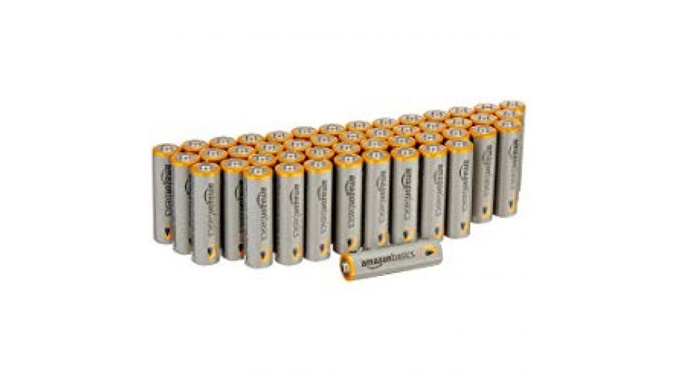AmazonBasics - Pile Stilo Alcaline AA Performance, confezione da 48