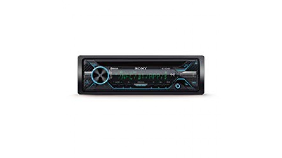 Sony MEX-N5200BT Autoradio con CD, Microfono Esterno Incluso, Illuminaz. Personalizzabile 35.000 Colori, Controllo Vocale con Siri Eyes Free e Android, NFC, Dual Bluetooth, USB (iPhone/iPod)