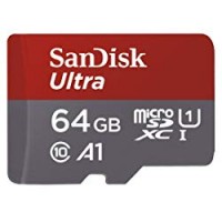 SanDisk Ultra Scheda di Memoria MicroSDXC da 64 GB e Adattatore, con A1 App Performance, Velocità fino a 100 MB/sec, Classe 10, U1