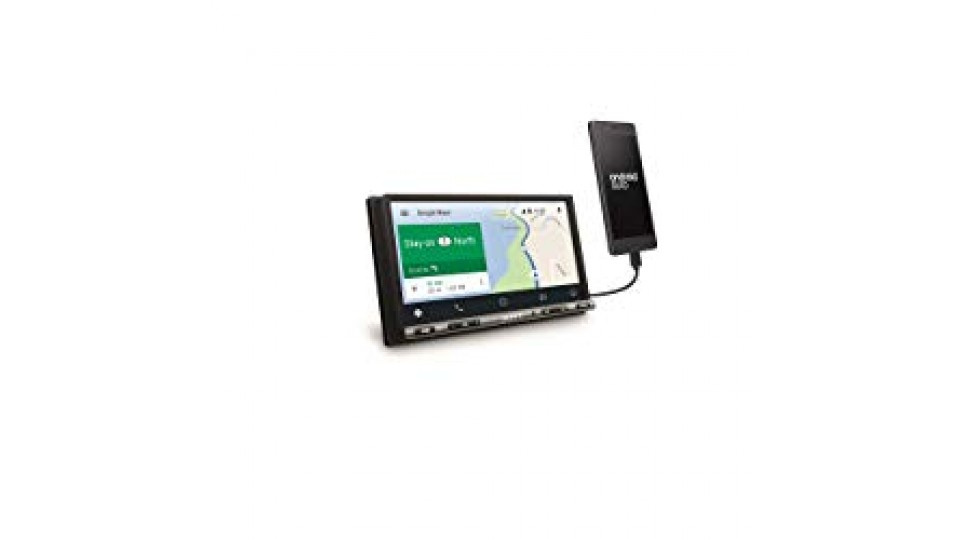 Sony XAV-AX3005ANT SintoMonitor 2DIN, Ricezione DAB/DAB+, Antenna DAB Inclusa, Display da 6.95” Touch Screen, AndroidAuto e Apple CarPlay, Bluetooth, Microfono Esterno Incluso, 4 x 55W, USB (iPhone/iPod)