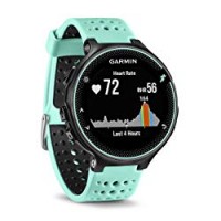 Garmin Forerunner 235 GPS Sportwatch con Sensore Cardio al Polso e Funzioni Smart, Nero/Blu Ghiaccio