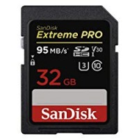SanDisk Extreme PRO 32 GB, Scheda di Memoria SDHC, Classe 10, U3, V30, Velocità di Lettura 95 MB/s