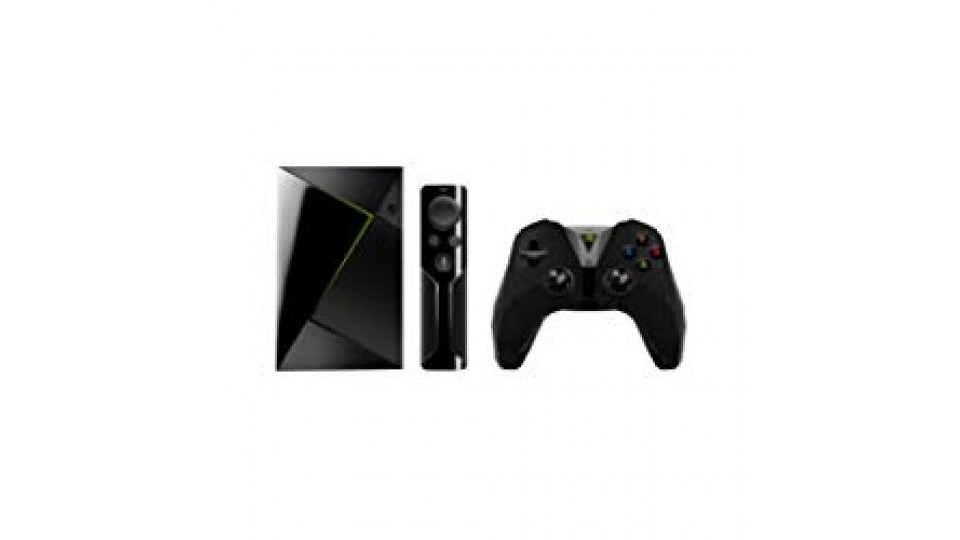 NVIDIA SHIELD TV, telecomando e controller incluso