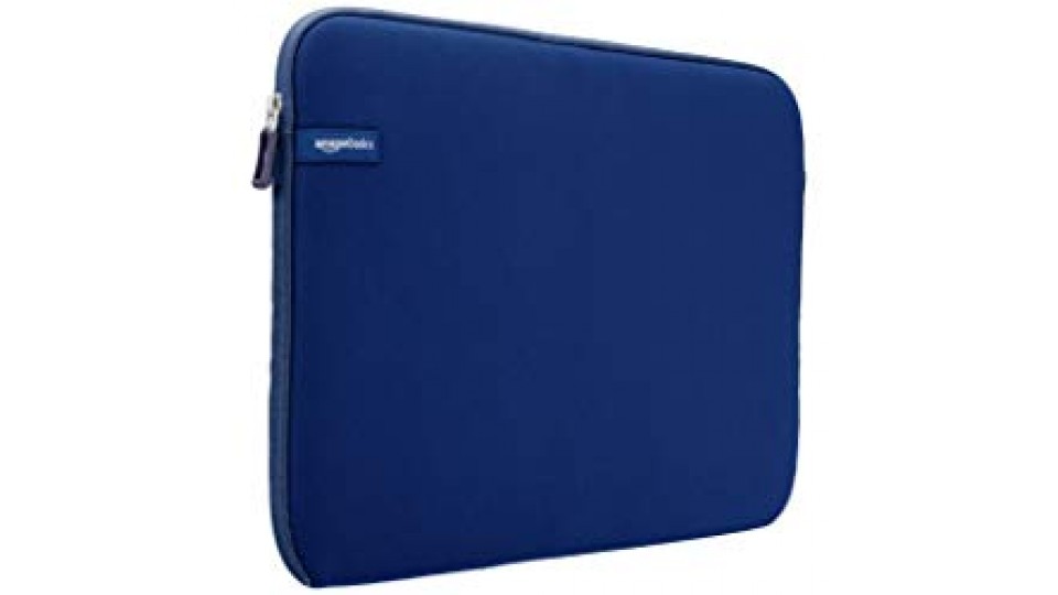 AmazonBasics - Custodia per computer portatile da 15 - 15,6 pollici, blu navy