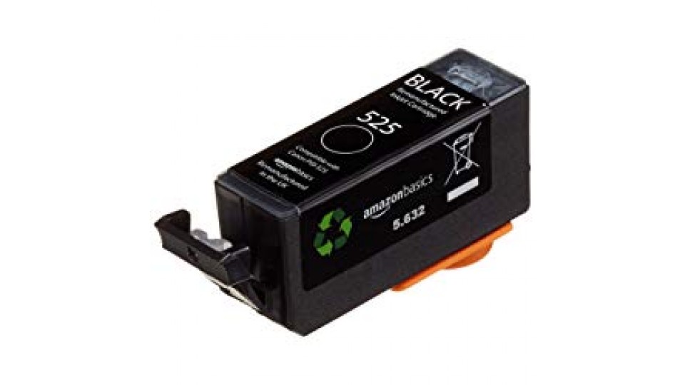 AmazonBasics - Cartuccia d'inchiostro rigenerata Canon PGI-525, Nero