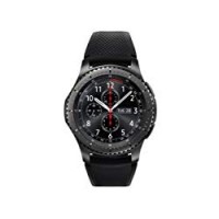 Samsung Gear S3 Frontier Smartwatch, GPS, IP68, Nero/Grigio [Versione Italiana]