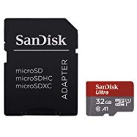 SanDisk Ultra Scheda di Memoria MicroSDHC da 32 GB e Adattatore, con A1 App Performance, Velocità fino a 98 MB/sec, Classe 10, U1 (Nuova versione)