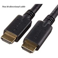 AmazonBasics - Cavo HDMI non bi-direzionale ad alta velocità con tecnologia RedMere, 10.6 m
