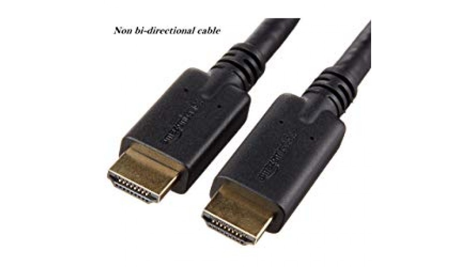 AmazonBasics - Cavo HDMI non bi-direzionale ad alta velocità con tecnologia RedMere, 10.6 m