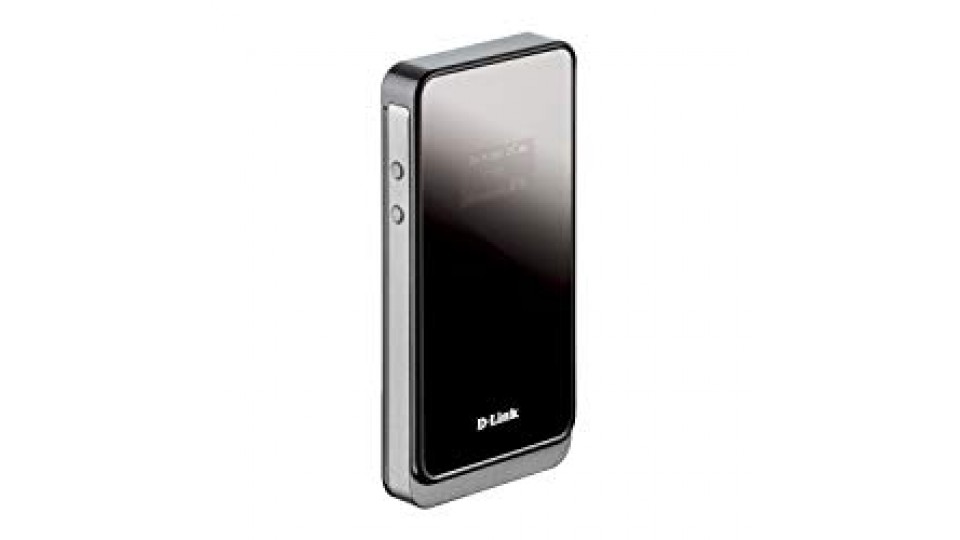 D-Link DWR-730 Router Portatile 3G, Batteria Ricaricabile da 2000 mAh, Modem HSPA+ Integrato Fino a 21.6 Mbps, Nero/Antracite