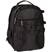 AmazonBasics- Zaino per fotocamera SLR + accessori, colore: Nero