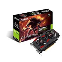 Asus CERBERUS-GTX1050TI-O4G Scheda Video, fino a 1455 Mhz, Nero