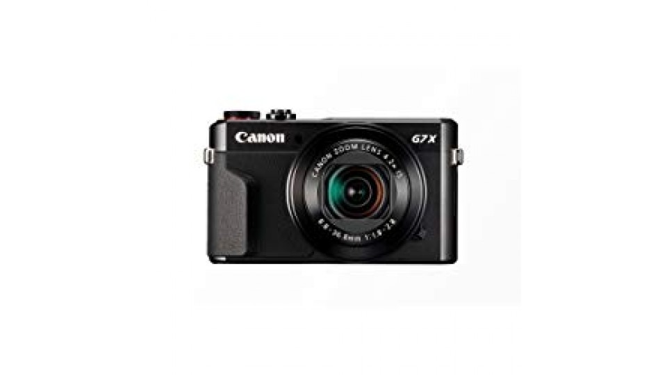 Canon PowerShot G7 X MARK II Fotocamera Compatta Digitale da 20.1 Megapixel, Wi-Fi, Nero/Antracite