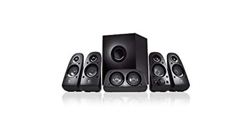 Logitech Z506 Sistema Altoparlanti Stereo 3D, 150 W, Dolby Surround 5.1, Nero