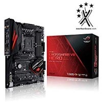 Asus ROG CROSSHAIR VII HERO Wi-Fi Scheda Madre ATX con Socket AM4, Chipset AMD X470, con Supporto Processore Ryzen 2nd Generation, Nero, Wi-Fi 802.11AC + Bluetooth 4.2.