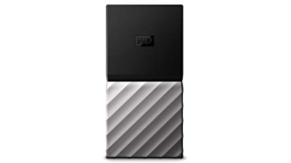 WD 2TB My Passport SSD Portable Storage - USB 3.1 - Black-Gray - WDBKVX0020PSL-WESN