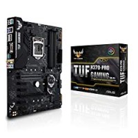 Asus TUF H370-PRO GAMING (WI-FI) Scheda Madre, Chipset Intel H370, Supporto Processori Intel 8 Generazione, LGA1151, ATX, Nero