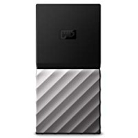 WD 256GB My Passport SSD Portable Storage - USB 3.1 - Black-Gray - WDBKVX2560PSL-WESN