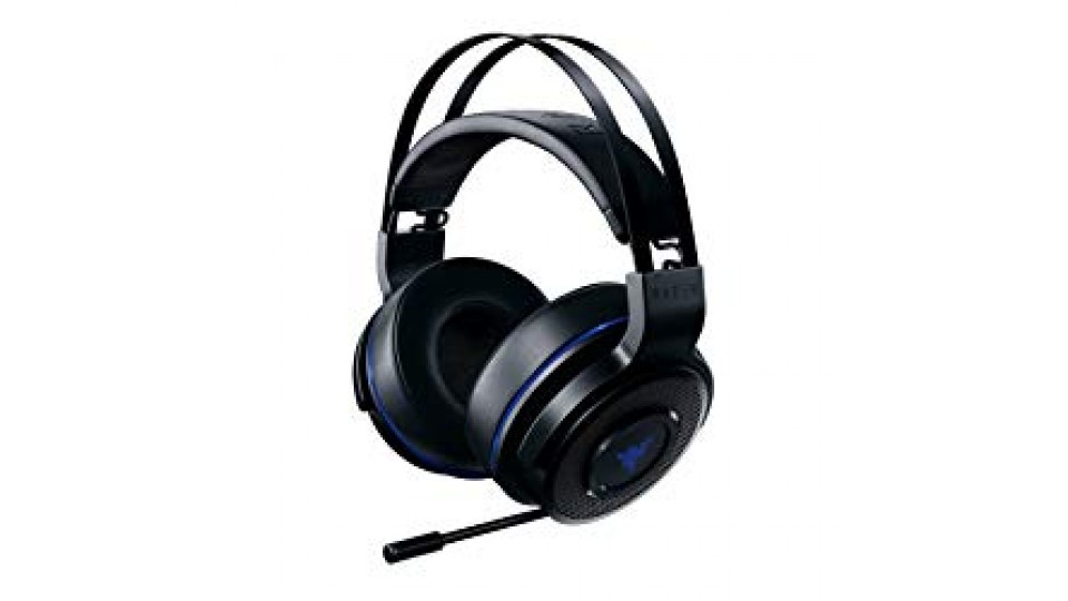 Razer Cuffie Wireless per PlayStation 4 Dolby con Suono Surround 7.1, Leggeri Cuscinetti Auricolari in Similpelle
