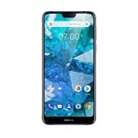 Nokia 7.1 Smartphone da 32 GB (Espandibile fino a 256 GB), 3 GB di RAM, Dual SIM, Display da 5.84" 19:9 Risoluzione Full HD+,Doppia Fotocamera Posteriore 12 MP/5 MP, Blu
