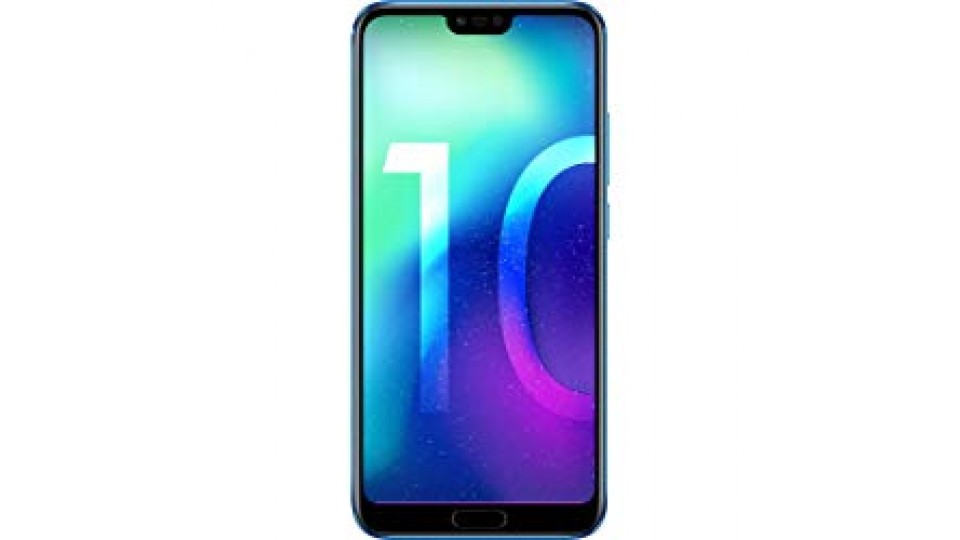 Honor 10 Smartphone, Blu, 4G LTE, 128GB di memoria, 4GB RAM, Display 5.8" FHD+, Doppia Fotocamera 24+16MP [Italia]