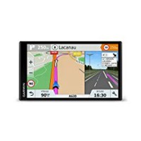 Garmin Drivesmart 61 EU LMT-S Navigatore 6.95" Edge-To-Edge Smart, Mappa Italia Europa Completa, Aggiornamento a Vita e Servizi Live via Bluetooth, App Smartphone Link