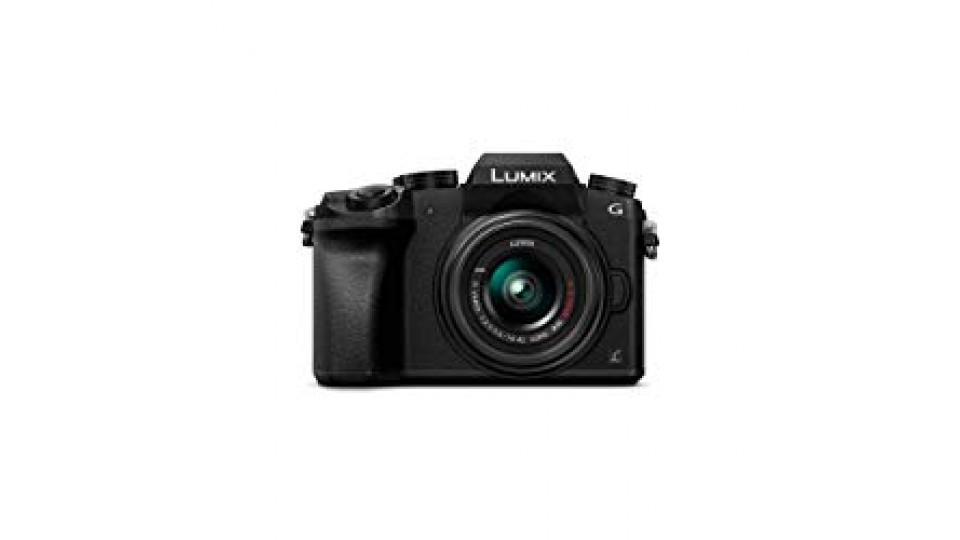 Panasonic LUMIX DMC-G7K Fotocamera Mirrorless Digitale con Obiettivo Standard Zoom LUMIX G VARIO 14-42 mm H-FS1442A, Foto e Video 4K, Wi-Fi, Nero