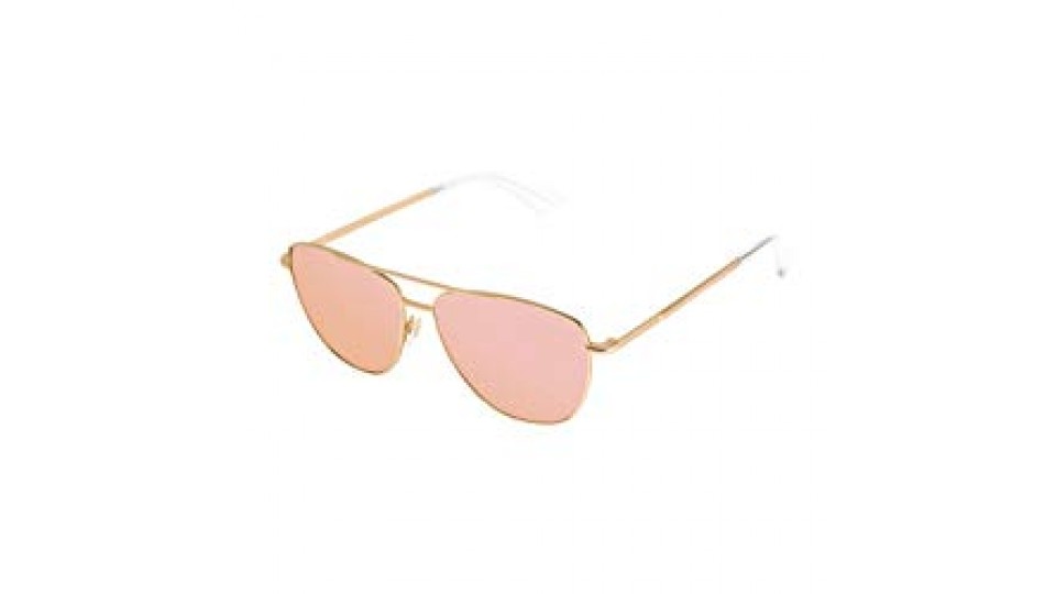 Hawkers Karat Rose Gold Lax Occhiali da sole, Oro (Dorado/Rosa), 65