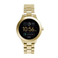 Fossil Q Venture Gen 3 Smartwatch Unisex, Cassa e Bracciale in Acciaio Colore Oro, Compatibile con Android e iOS