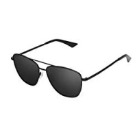 Hawkers Hawkers Black Dark Lax Occhiali da sole, Nero (Negro/Negro), 65