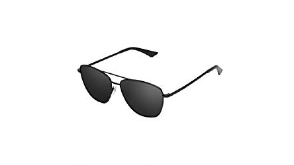 Hawkers Hawkers Black Dark Lax Occhiali da sole, Nero (Negro/Negro), 65