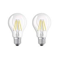 Osram Lampadine LED tutto vetro a filamento E27, =40W, luce calda, 2 Unità