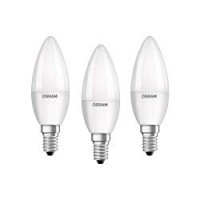 Osram Lampadina Led Base Cl B 5, 7W/827 E14 Fr, Plastica, Smerigliata